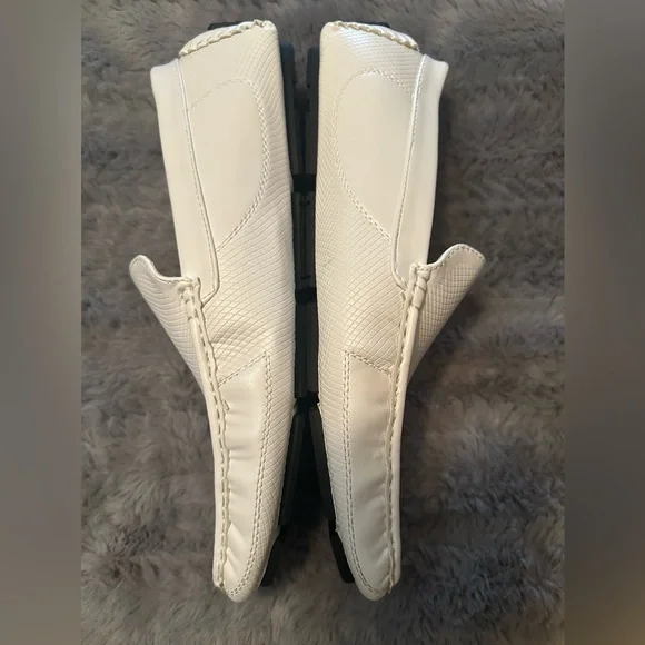 White Loafers for Men - Size 10.5 - Picture 3 of 5